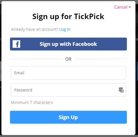 tickpcik|tickpick login.